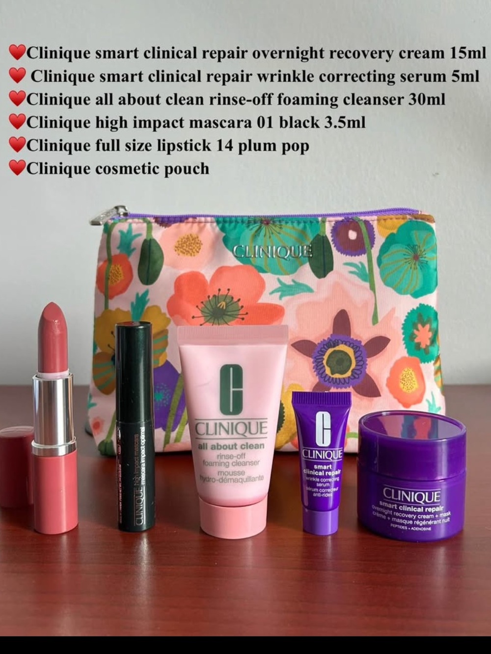 Clinique gift set
